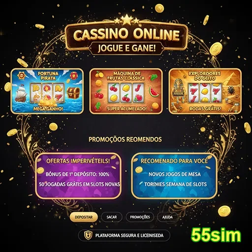 Usuário acessando informações de jogos online